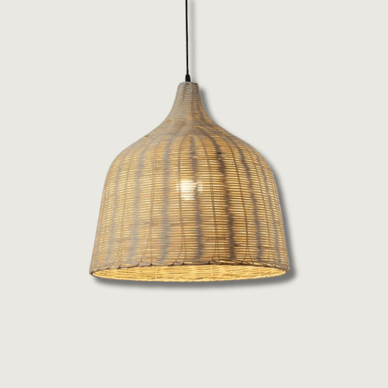 RattanLite - Rattan-Hängeleuchte für die Küche