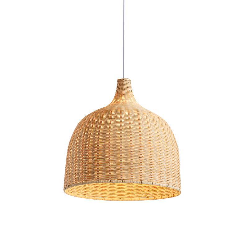 RattanLite - Rattan-Hängeleuchte für die Küche