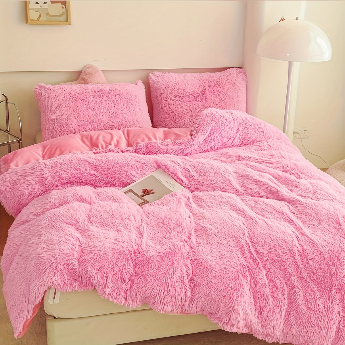 LushNest - Luxe Velvet Duvet Cover Set with Pillowcases