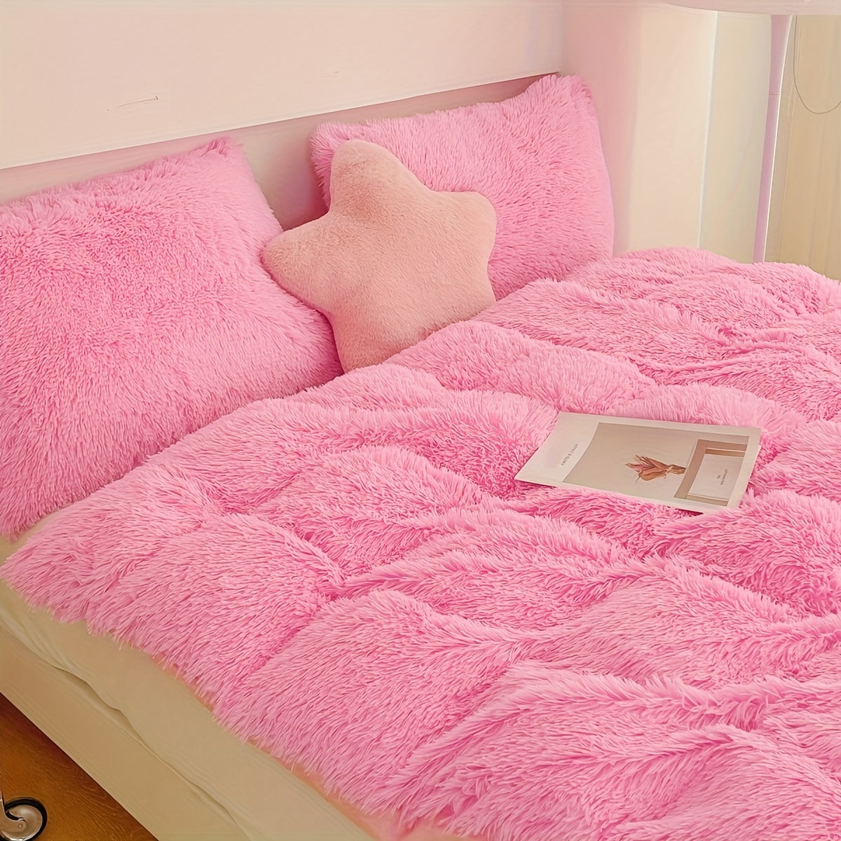 LushNest - Luxe Velvet Duvet Cover Set with Pillowcases