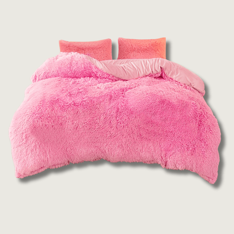 LushNest - Luxe Velvet Duvet Cover Set with Pillowcases