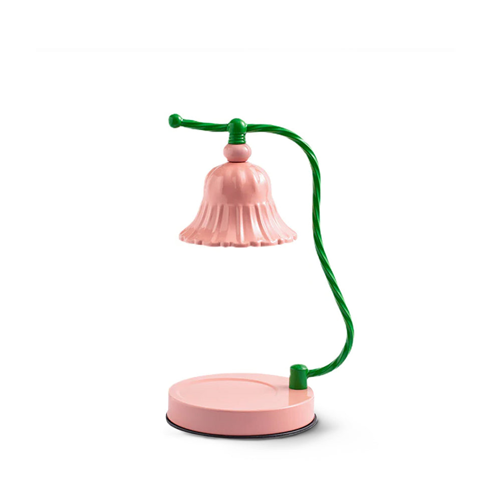 PetalLuxe – Elegant Table Lamp with Pink Flower Design