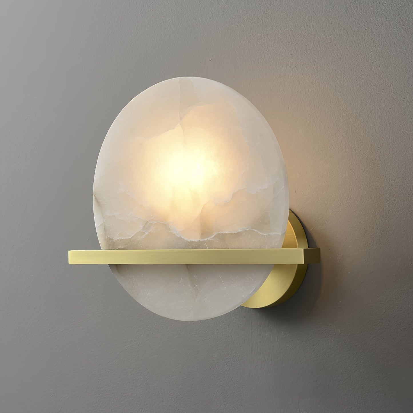 NordicLuxe - Marmor Wandlampe