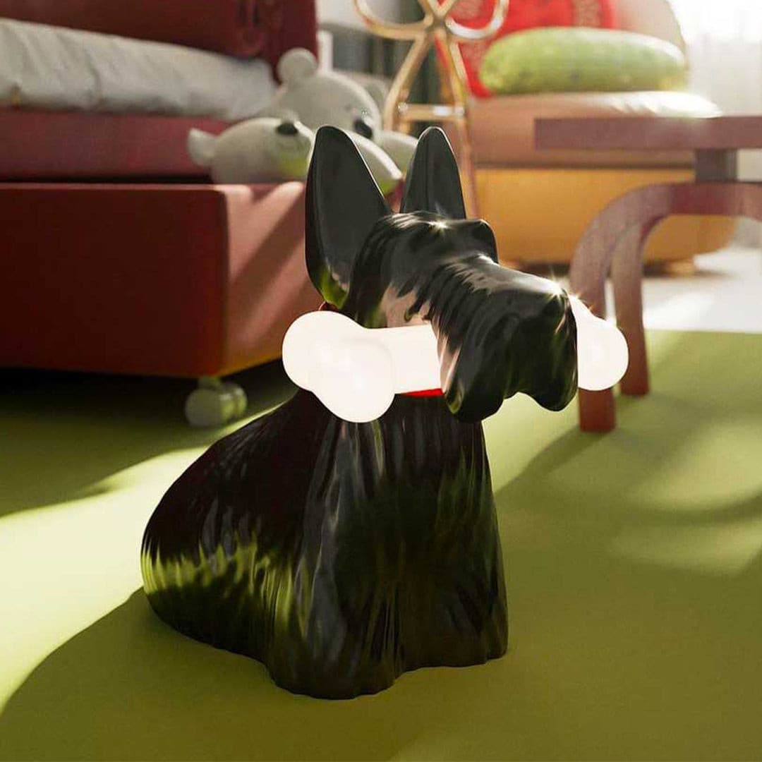 FidoGlow - Bedårende Scottie Hund Bordlampe