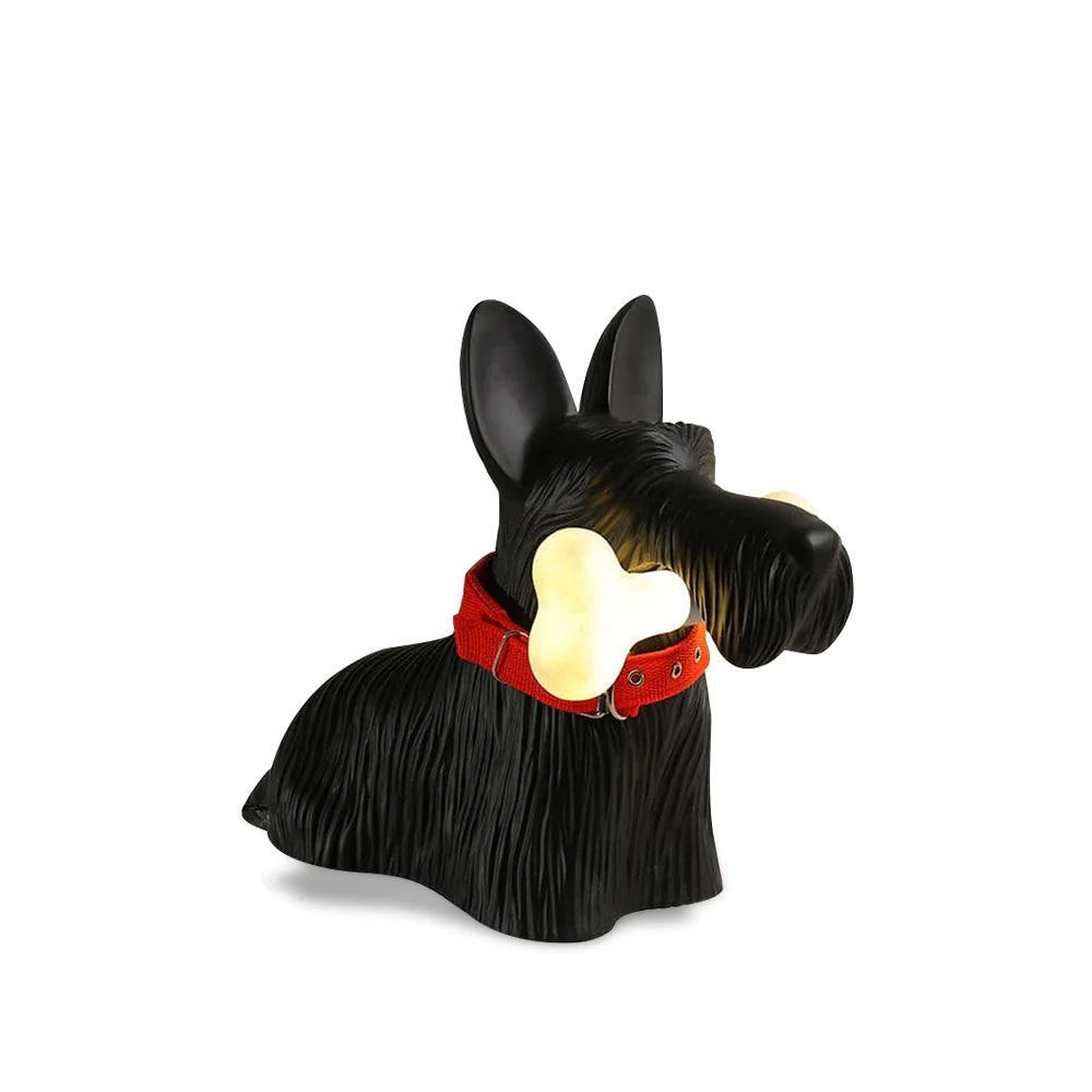 FidoGlow - Bedårende Scottie Hund Bordlampe