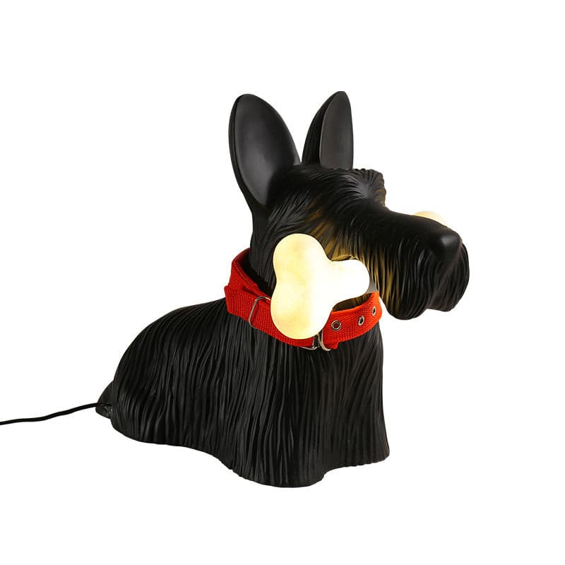 FidoGlow - Bedårende Scottie Hund Bordlampe