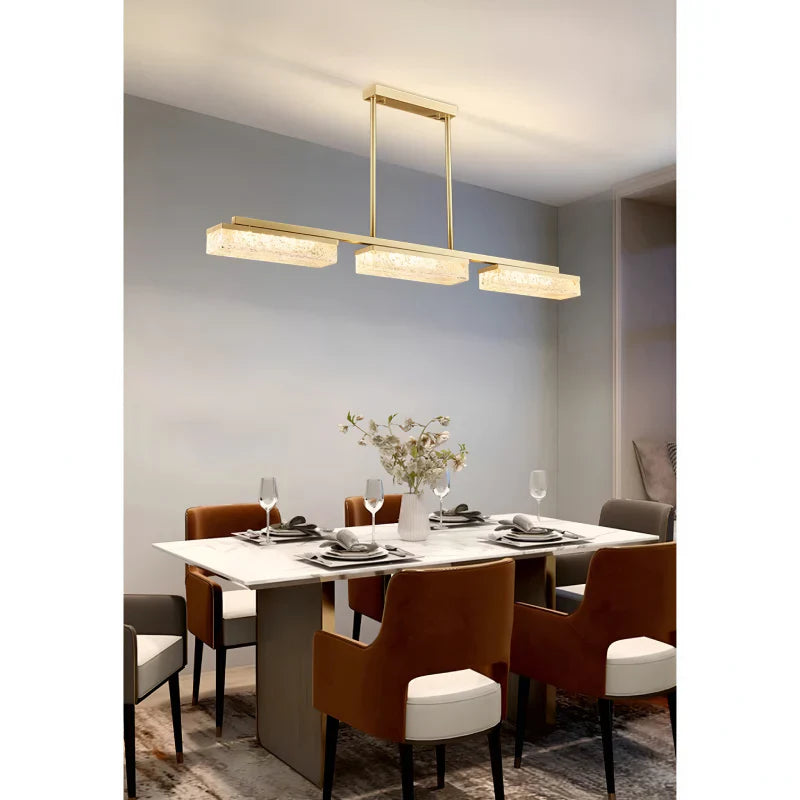 RivaLuxe - Luxe Black Geometric Pendant Light