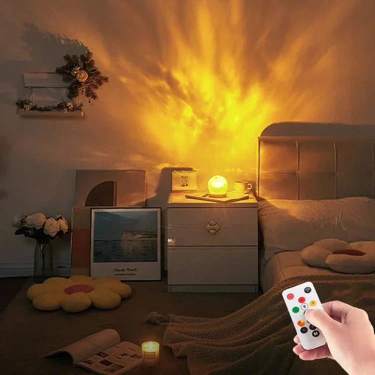 WaveGlow - Projecteur de lumière Waterwave
