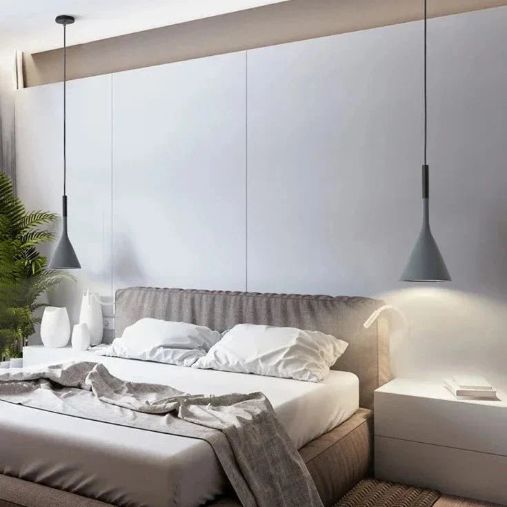 LuminaForm - Modern Pendant Light in Aluminium with Flexible Cable