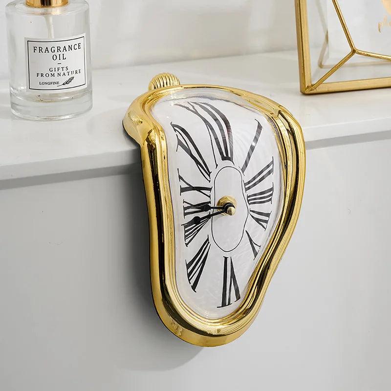 MeltClock - Horloge Murale Artistique Unique