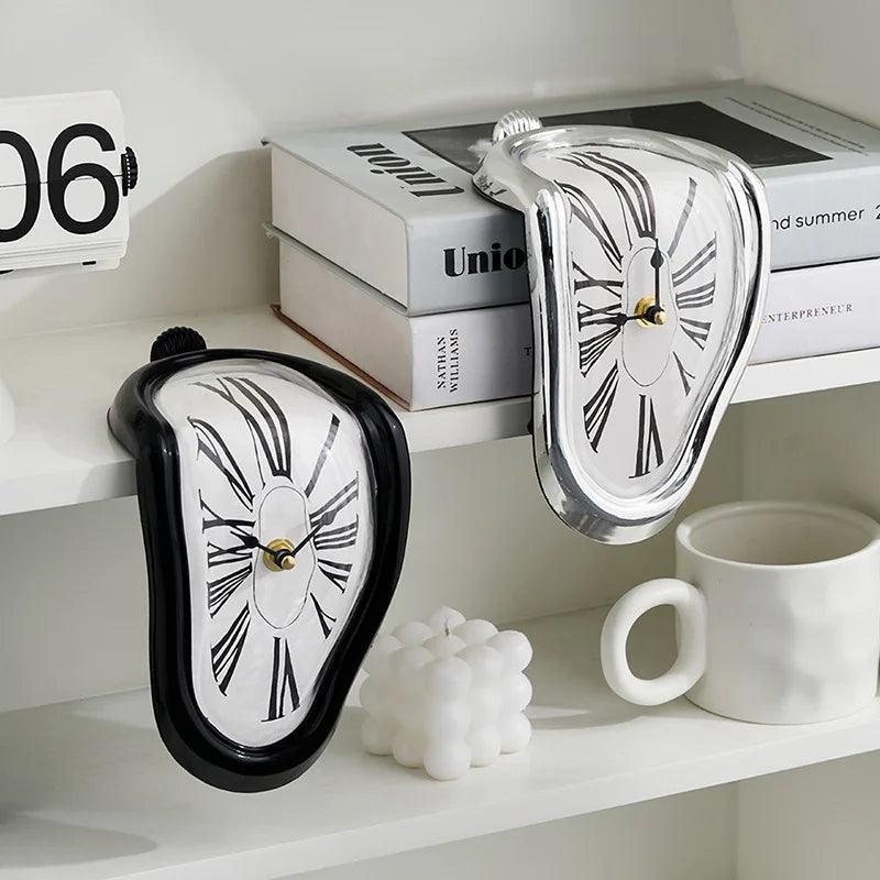 MeltClock - Horloge Murale Artistique Unique