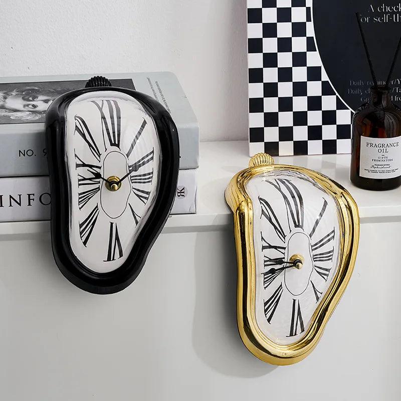 MeltClock - Horloge Murale Artistique Unique