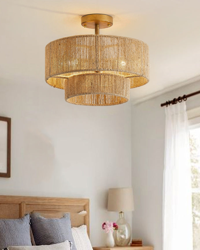 LuxeSolmaz - Ceiling Light with Subtle Finish and Luxurious Lighting