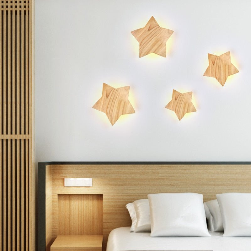 LignaStar - Wall Lamp Made of Solid Wood