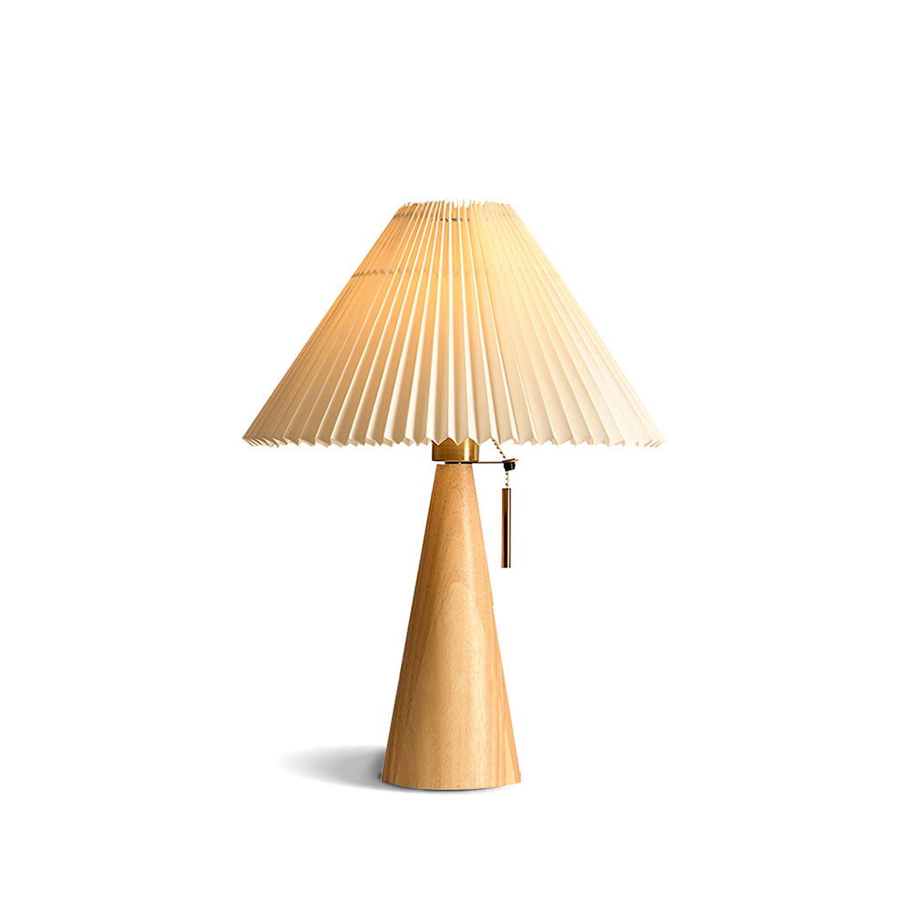 TimberLight - Moderne træ- og metallampe til bord