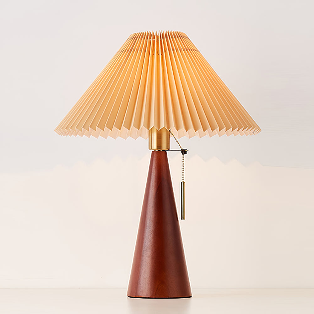 TimberLight - Moderne træ- og metallampe til bord