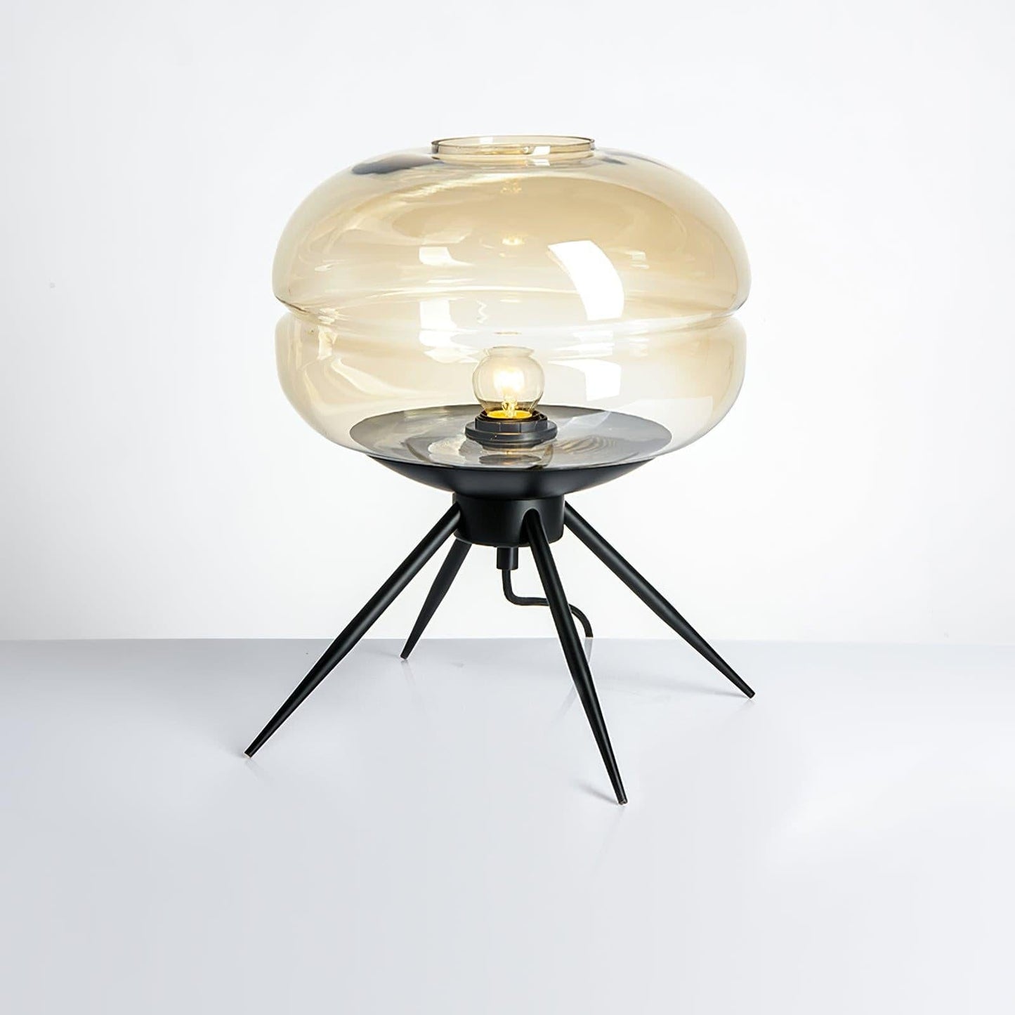 LightJar - Table Lamp with Glass Housing and Warm LED String