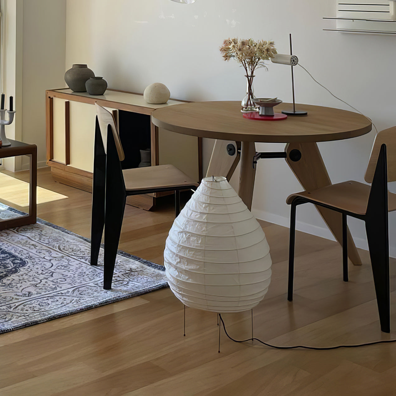LichtVouw - Moderne Washi Bordlampe