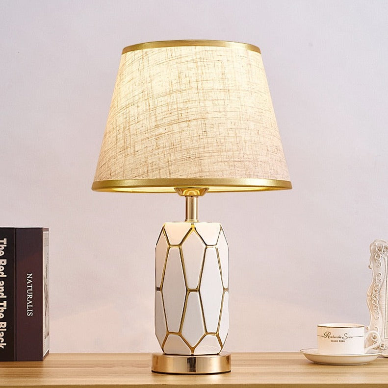 CeramicVibe - Retro Schreibtischlampe aus Keramik