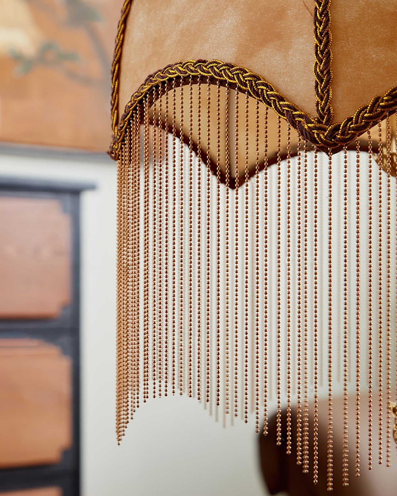TasselLight - Table Lamp with Soft Tassels and Fine Beads