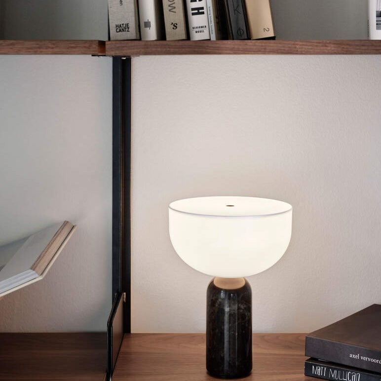 RajaStone - Lampe de table en marbre