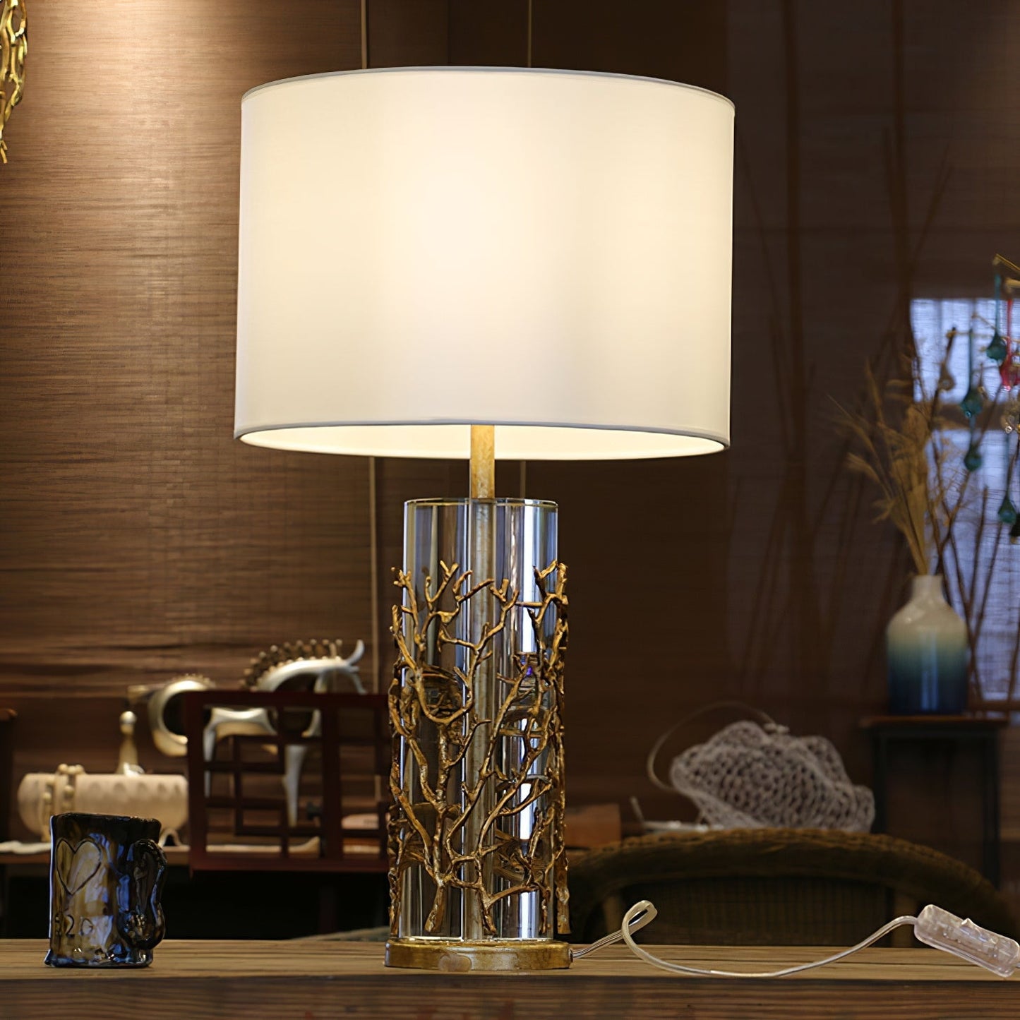 QuatrefoilElegance - Table Lamp
