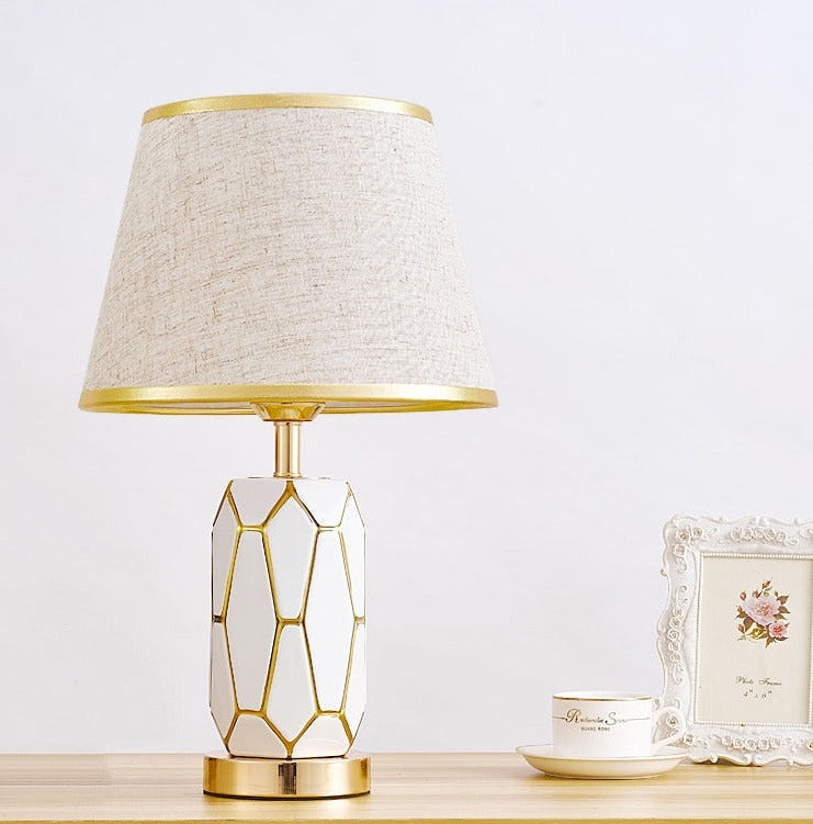 CeramicVibe - Retro Schreibtischlampe aus Keramik
