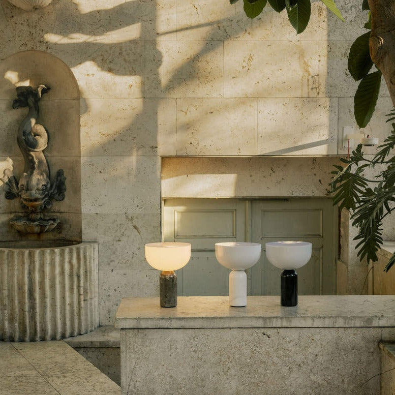 RajaStone - Lampe de table en marbre