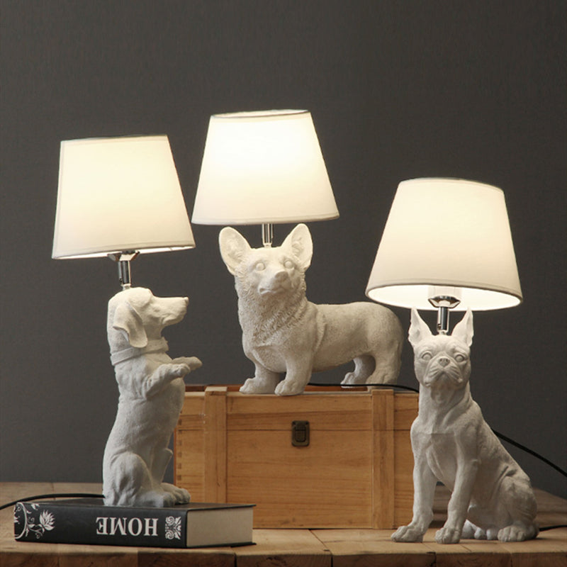 PoterGlam | Art Deco hundebordlampe