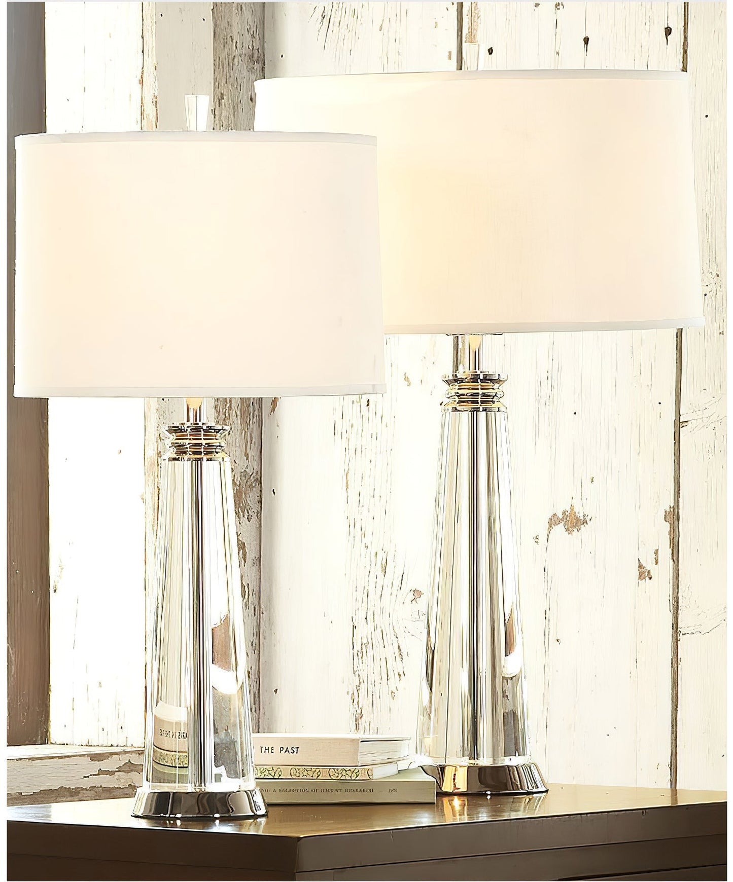 TapsLuxe - Lampe de table avec forme conique moderne et éclairage chaleureux