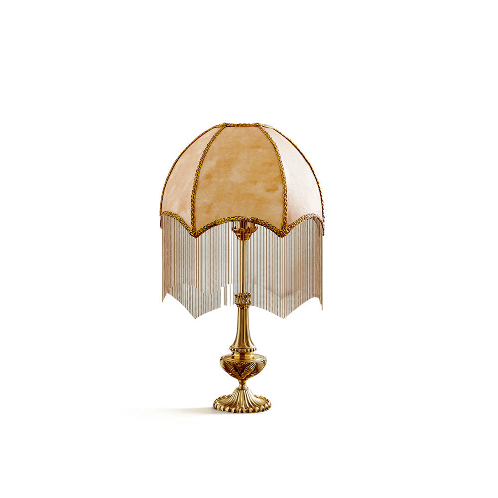 TasselLight - Table Lamp with Soft Tassels and Fine Beads