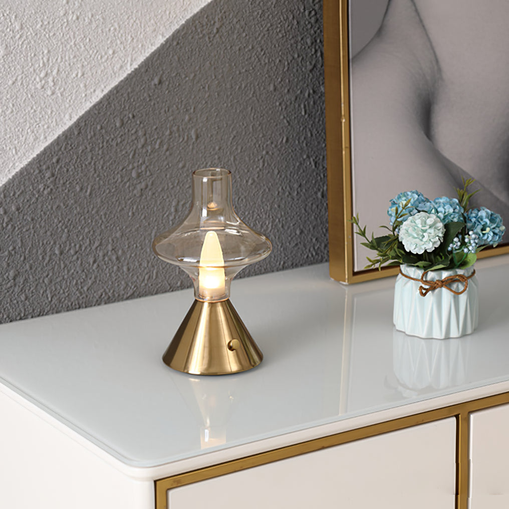 TheaterFlare - Lampe de table avec batterie