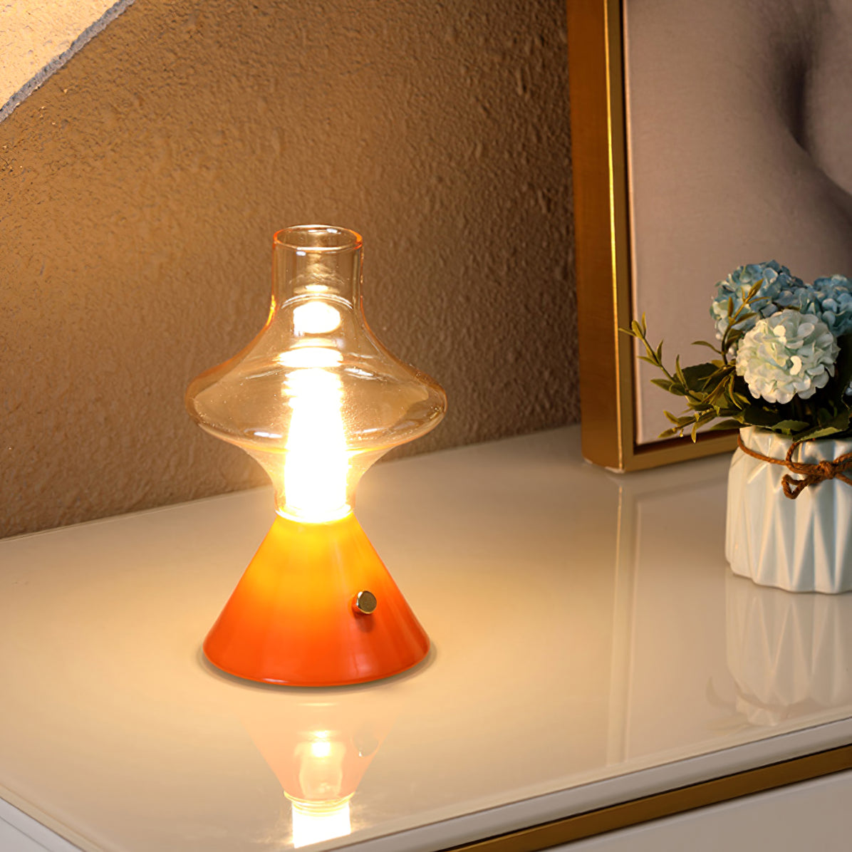 TheaterFlare - Lampe de table avec batterie