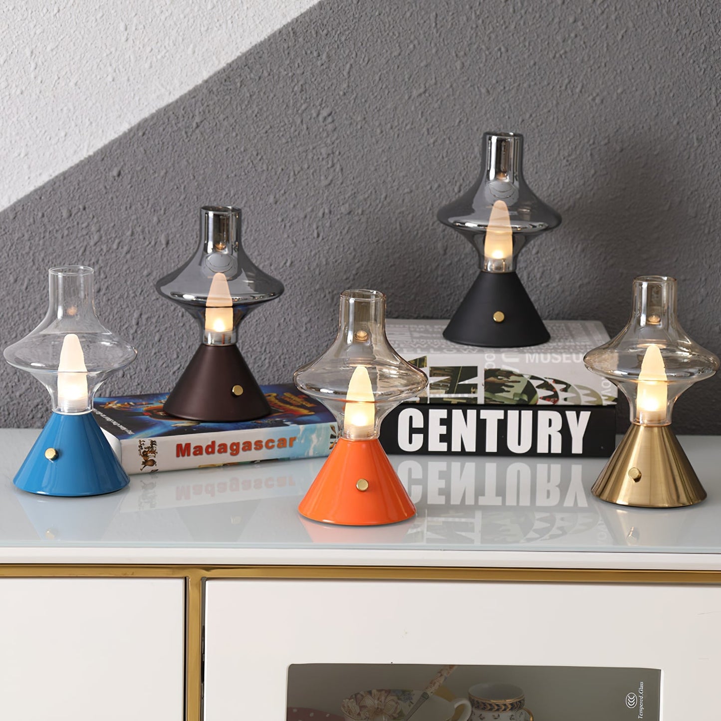 TheaterFlare - Lampe de table avec batterie