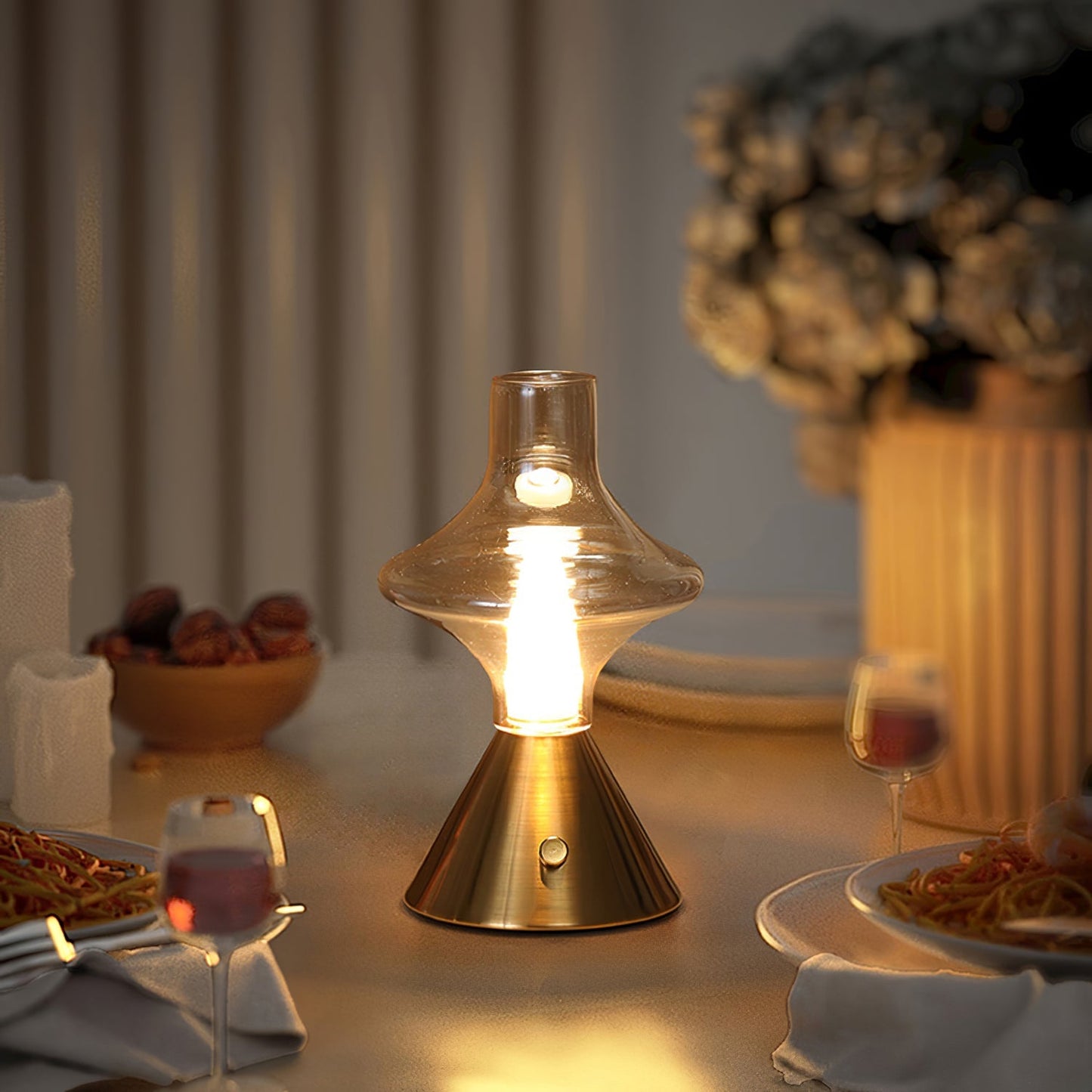 TheaterFlare - Lampe de table avec batterie