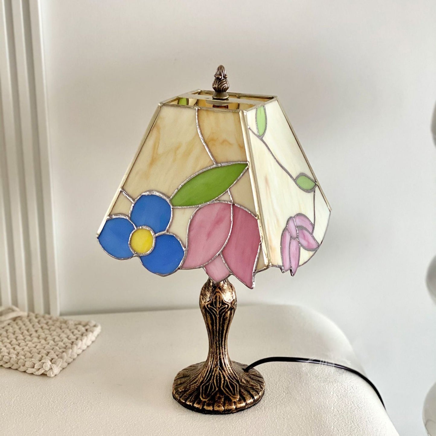 VintageLuxe – Lampe de table style Tiffany antique