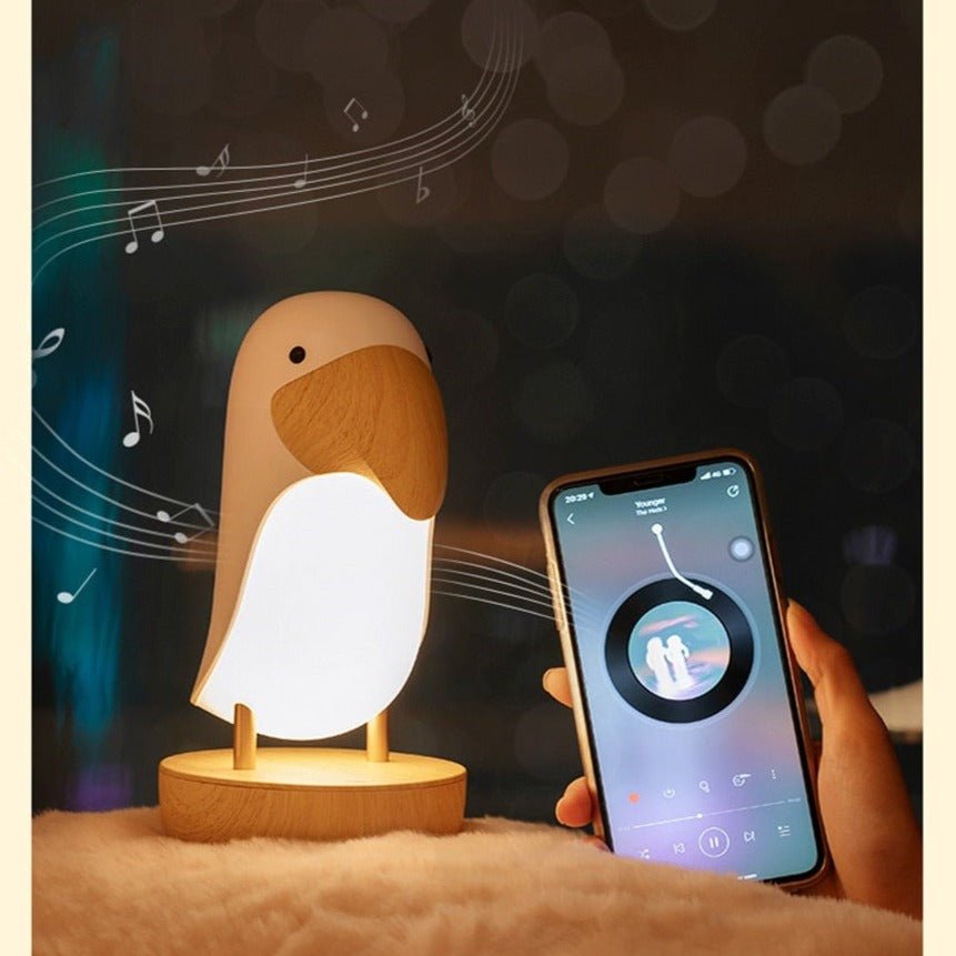 ToucanSound - LED-Nachtlicht mit Lautsprecher
