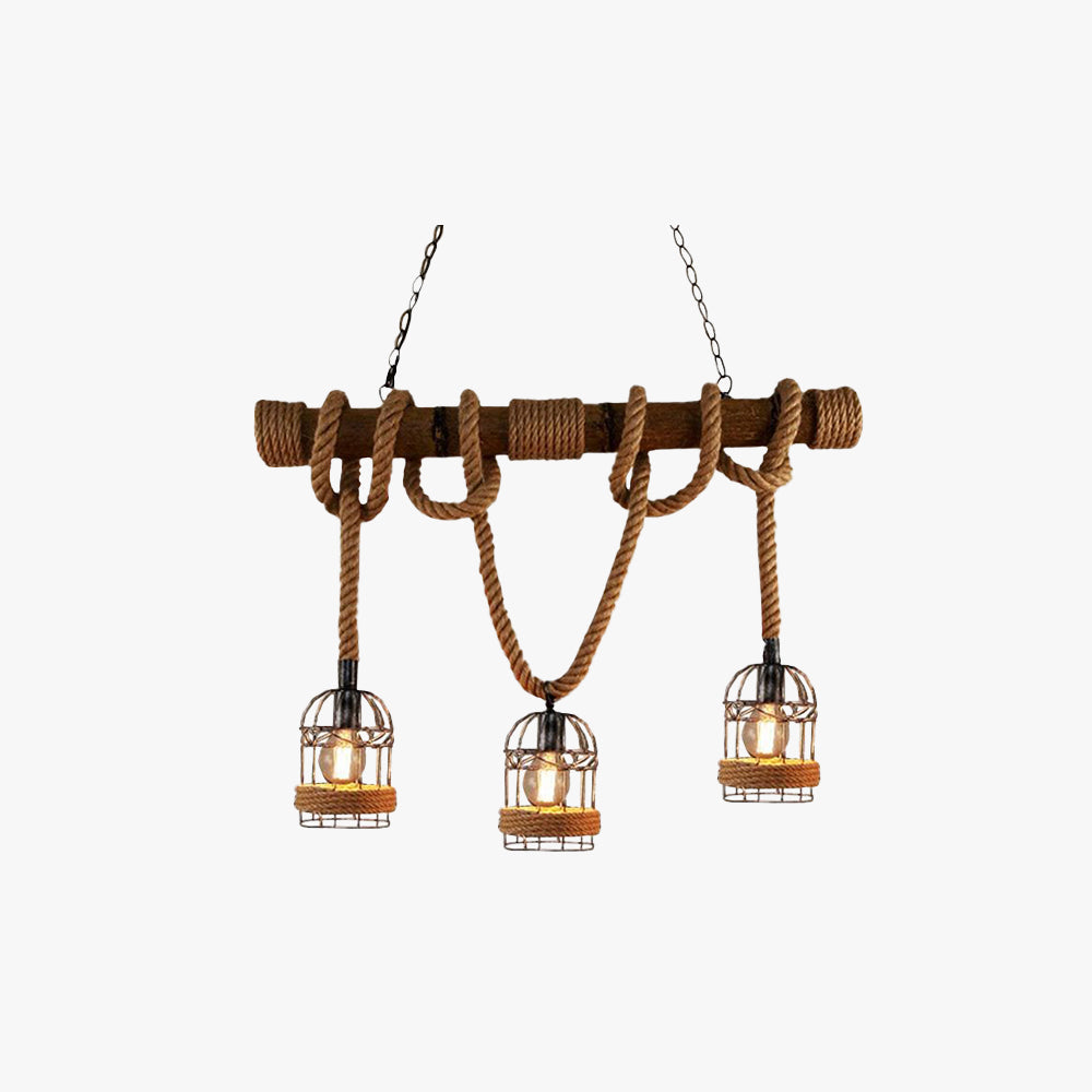 RetroLustre | Pendant Light with Wooden Details