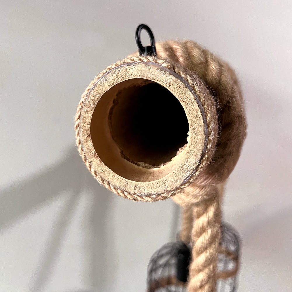 RetroLustre | Pendant Light with Wooden Details