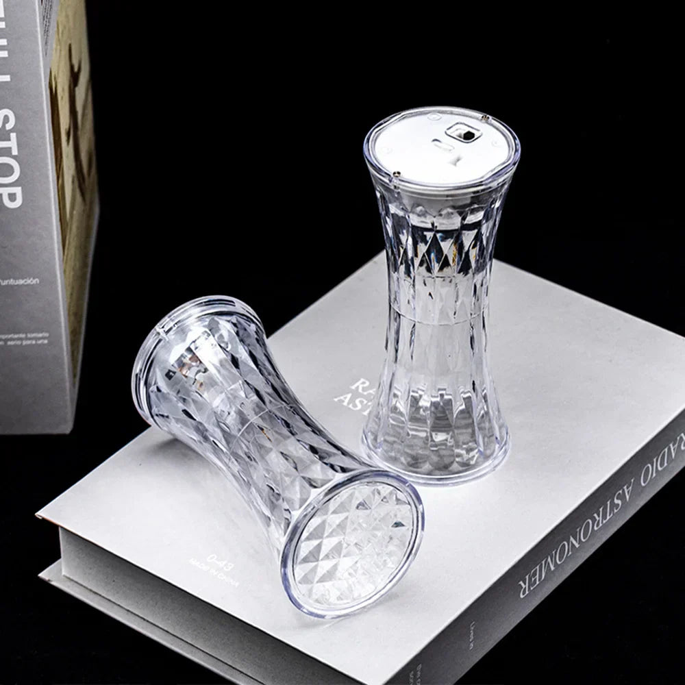 PrismaLux - Luxury Diamond-Shaped LED Reading Lamp