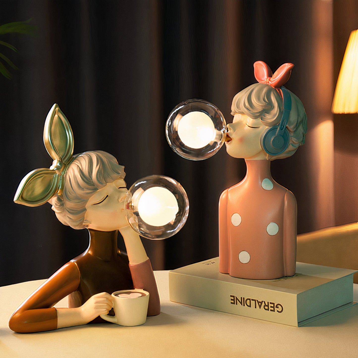 Håndverkersøstre | Håndlaget bordlampe