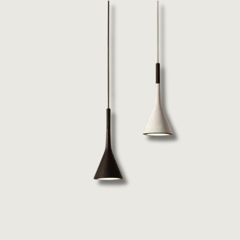 LuminaForm - Modern Pendant Light in Aluminium with Flexible Cable