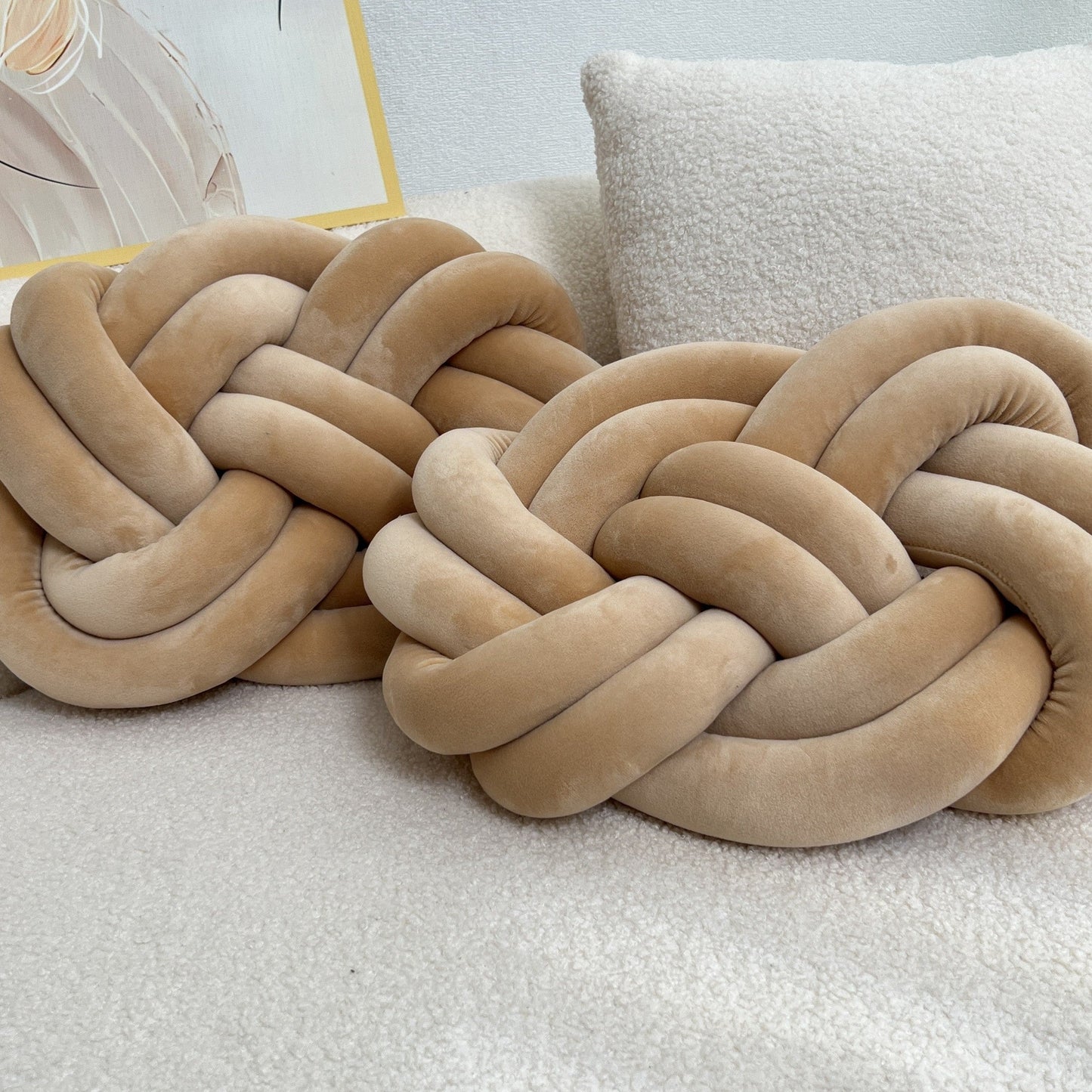 SnugKnot - Stilvolle Wohnzimmerkissen