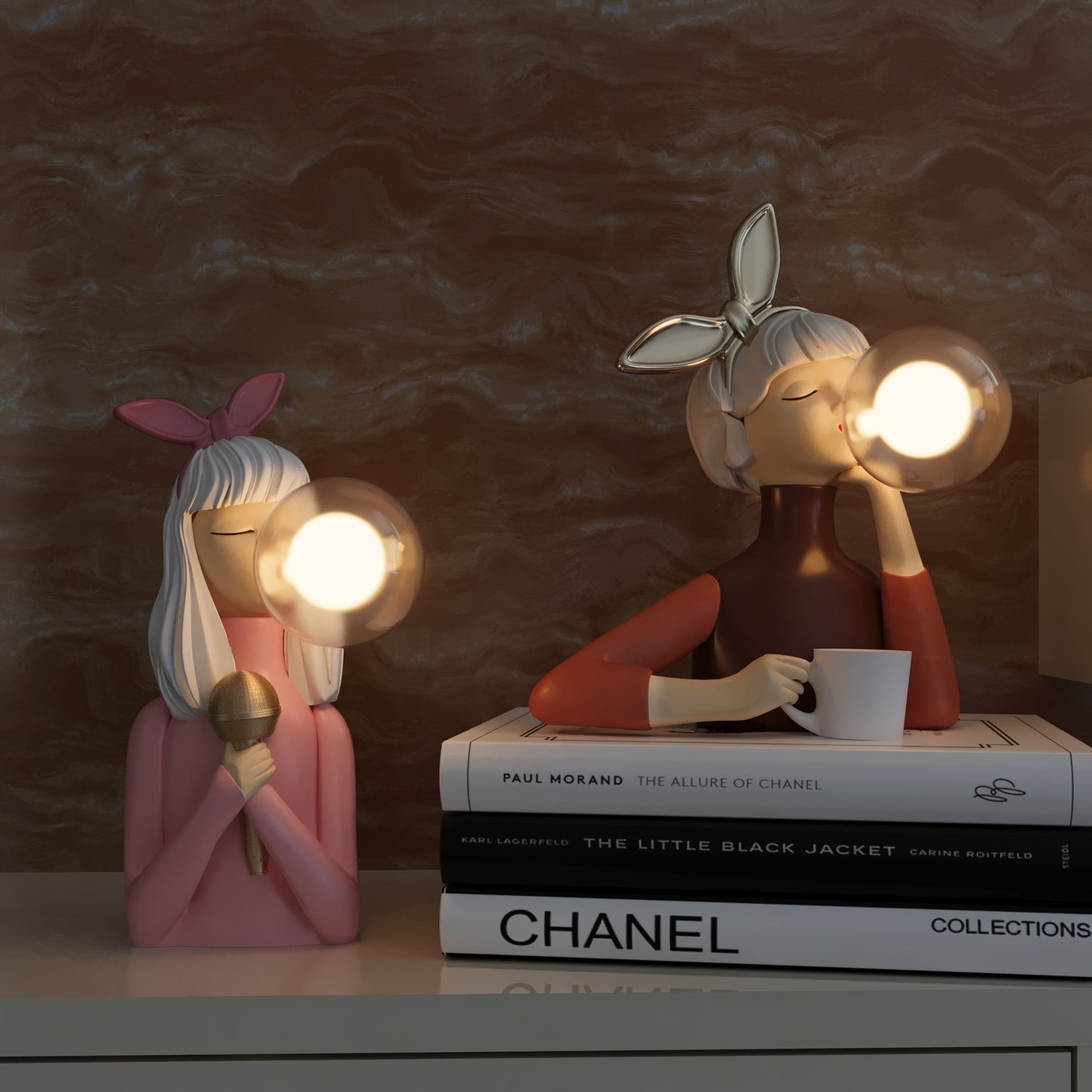 Håndverkersøstre | Håndlaget bordlampe