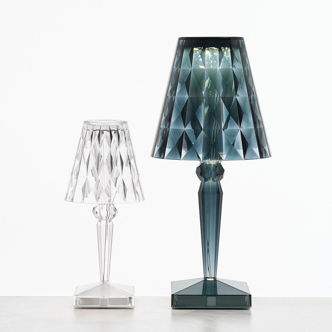 SparkLicht - Lampe de table moderne avec LED et effet glamour