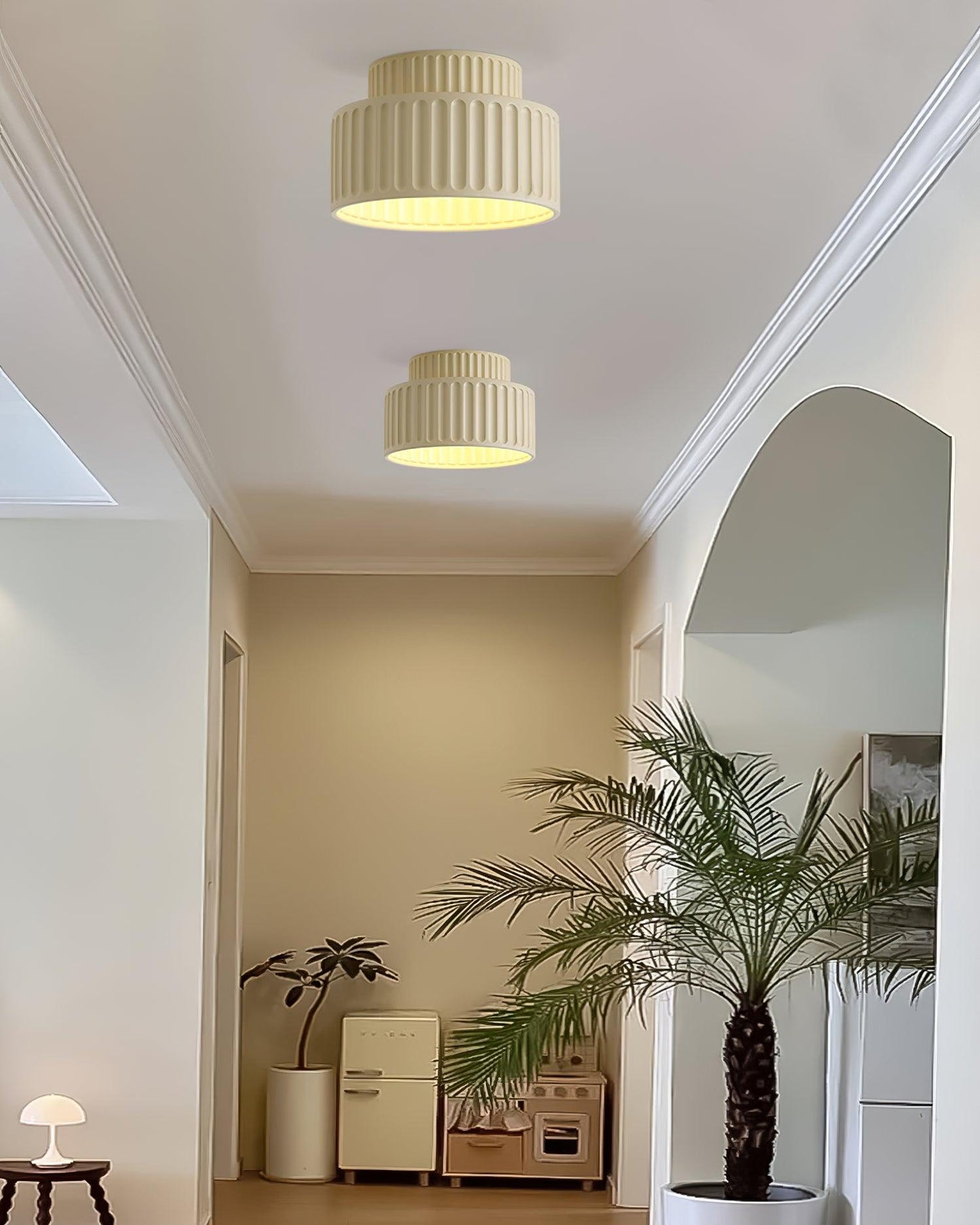 LuxeKami - Ceiling Lamp with Japanese Influences and Subtle Lighting