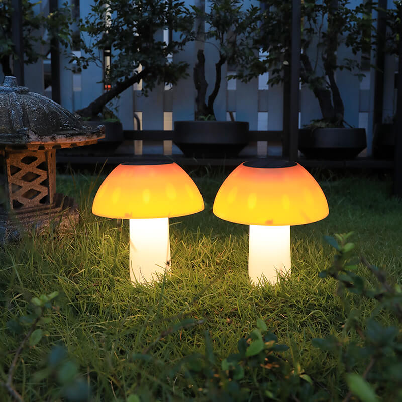 MushroomGlow - Solar-Gartenleuchte