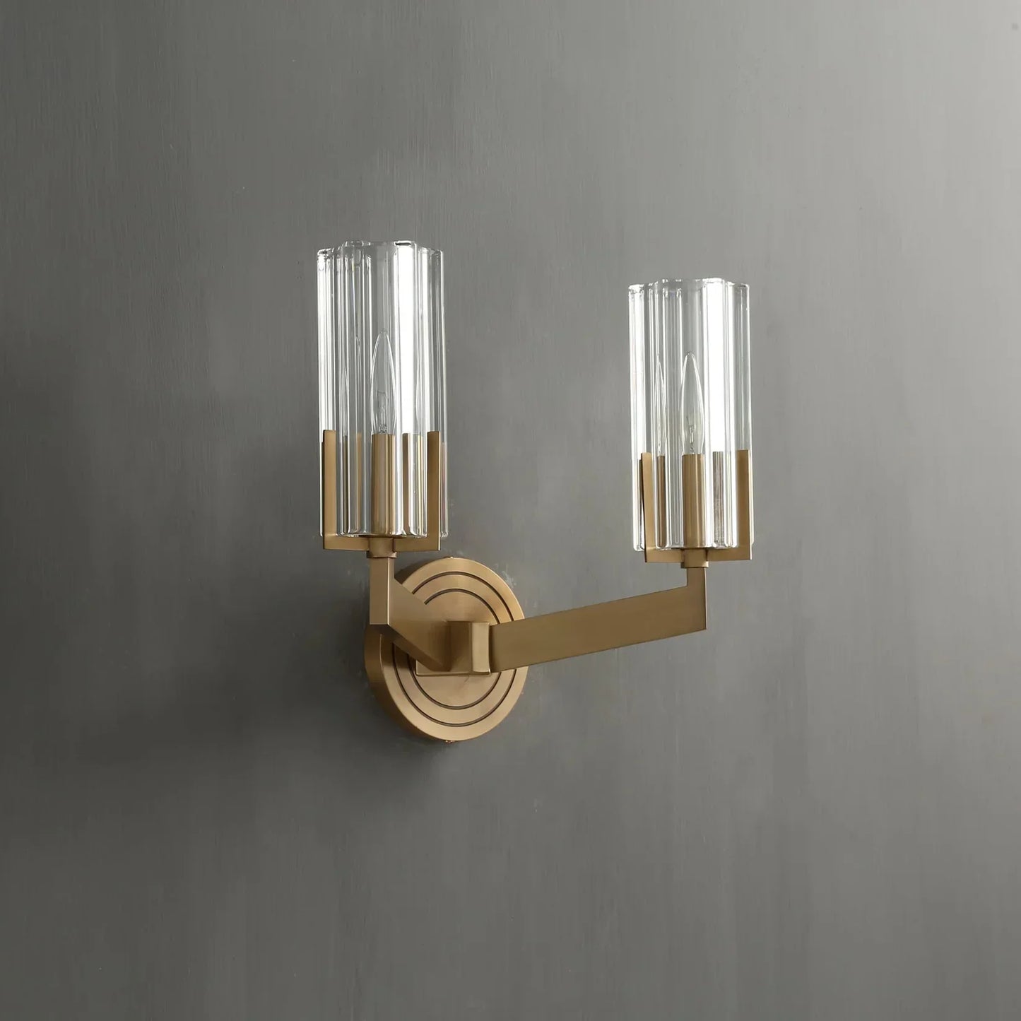 LustreDuo | Elegant væglampe i messing