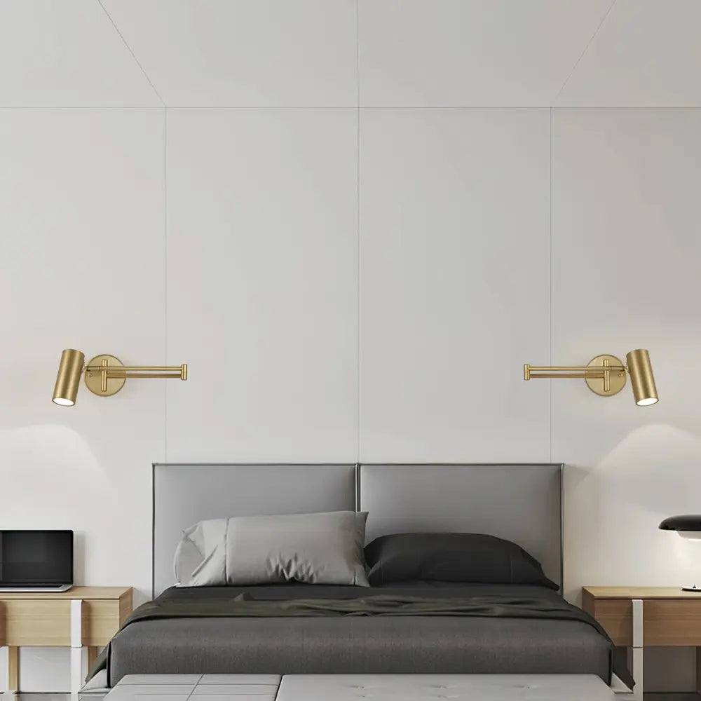 ScandiGlow | Minimalistisk væglampe med fleksibel arm