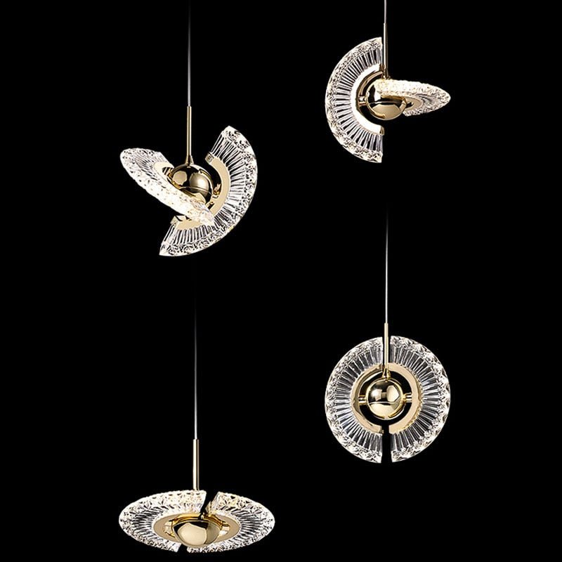 GlansSphere - Modern Acrylic LED Pendant Light